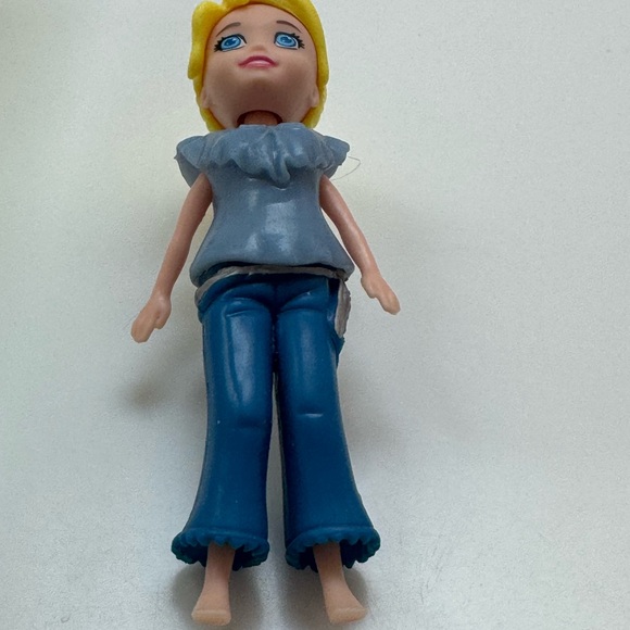 Blue and Gray Doll Figure - Picture 1 of 12
